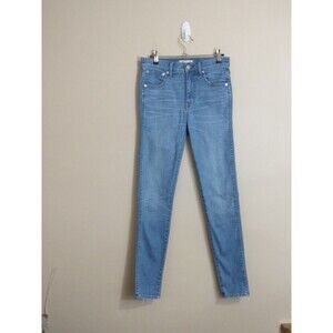 Madewell 10” High Riser Skinny Skinny Jeans Size 26 Blue Medium Wash High Waist